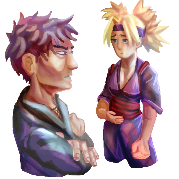 Spot Art for Kagr Chaos Zine